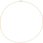 delicate but sturdy gold chain necklace