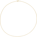 delicate but sturdy gold chain necklace