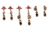 EYES Crying Earrings - Gold