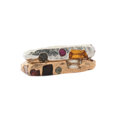 WORKSHOP RING No. 1 - Silver, diamond, ruby, sapphires.