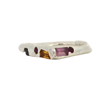 WORKSHOP RING No. 1 - Silver, diamond, ruby, sapphires.