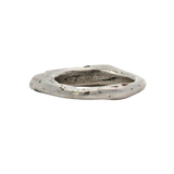 WORKSHOP RING No. 6 - Silver, Sapphires, Raw Diamond