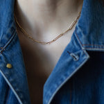 Artisan-Crafted JONSI Necklace in Recycled Platinum