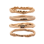 Artisan-Crafted SIGGE Ring in Recycled Platinum