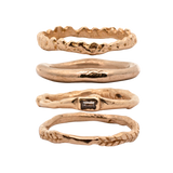 Artisan-Crafted SIGGE Ring in Recycled Platinum