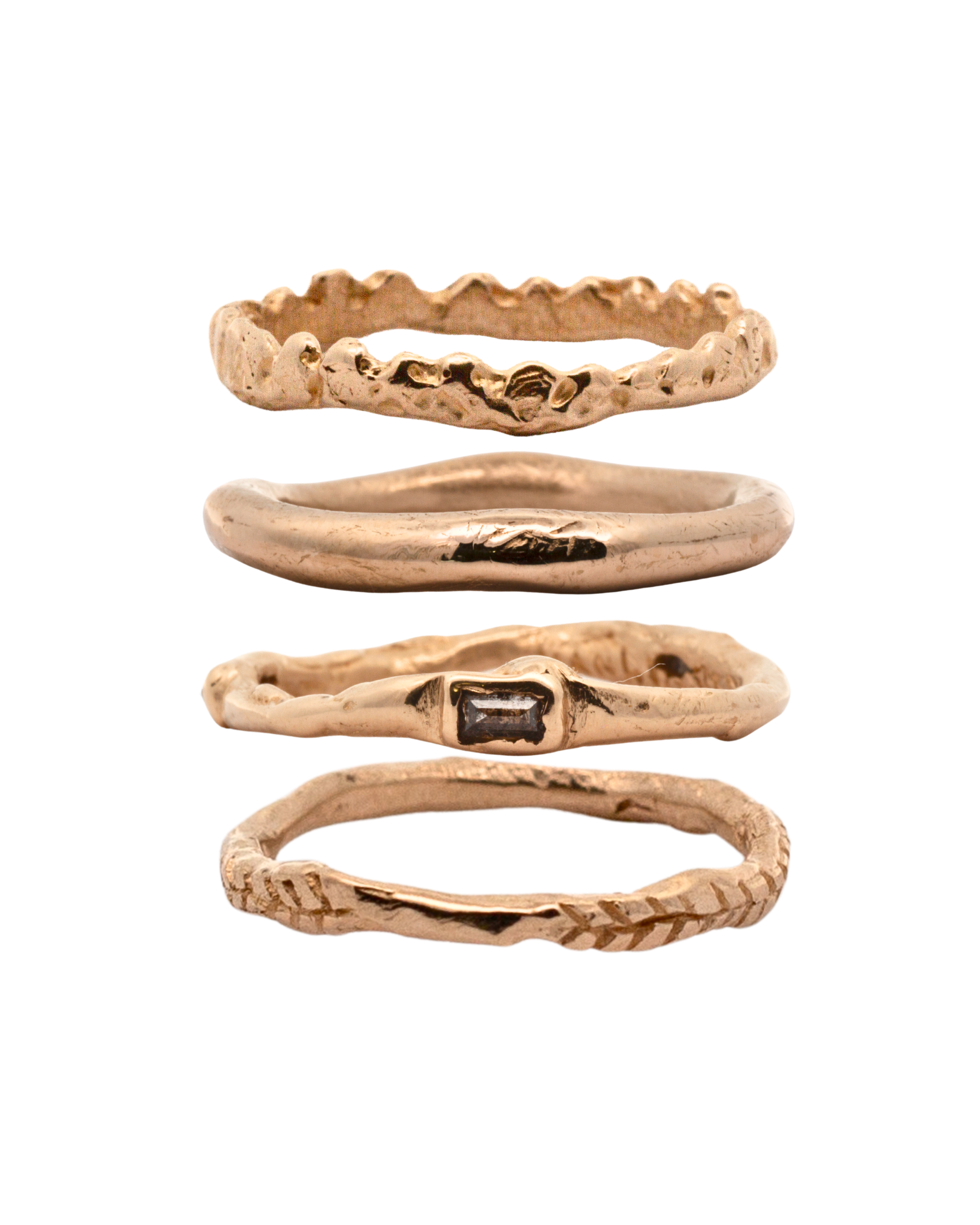 Artisan-Crafted SIGGE Ring in Recycled Platinum