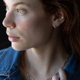 Artisan-Crafted SIGR Ear Cuff in Recycled Platinum