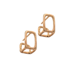 BOX Hoop Earrings in 14K Yellow Fairmined Gold