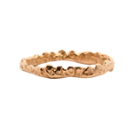 Crown Stacker Ring in 14K Yellow Fairmined Gold