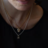 HIBI Flower Charm - Sterling Silver