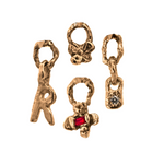 IDUN Charm Displayed on Tilda Hoop Earring