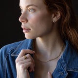 JONSI Necklace Paired with Other Siri Hansdotter Jewelry Pieces