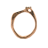 LOTTE Stacker Ring with Ruby Baguette in 14K Fairmined Gold