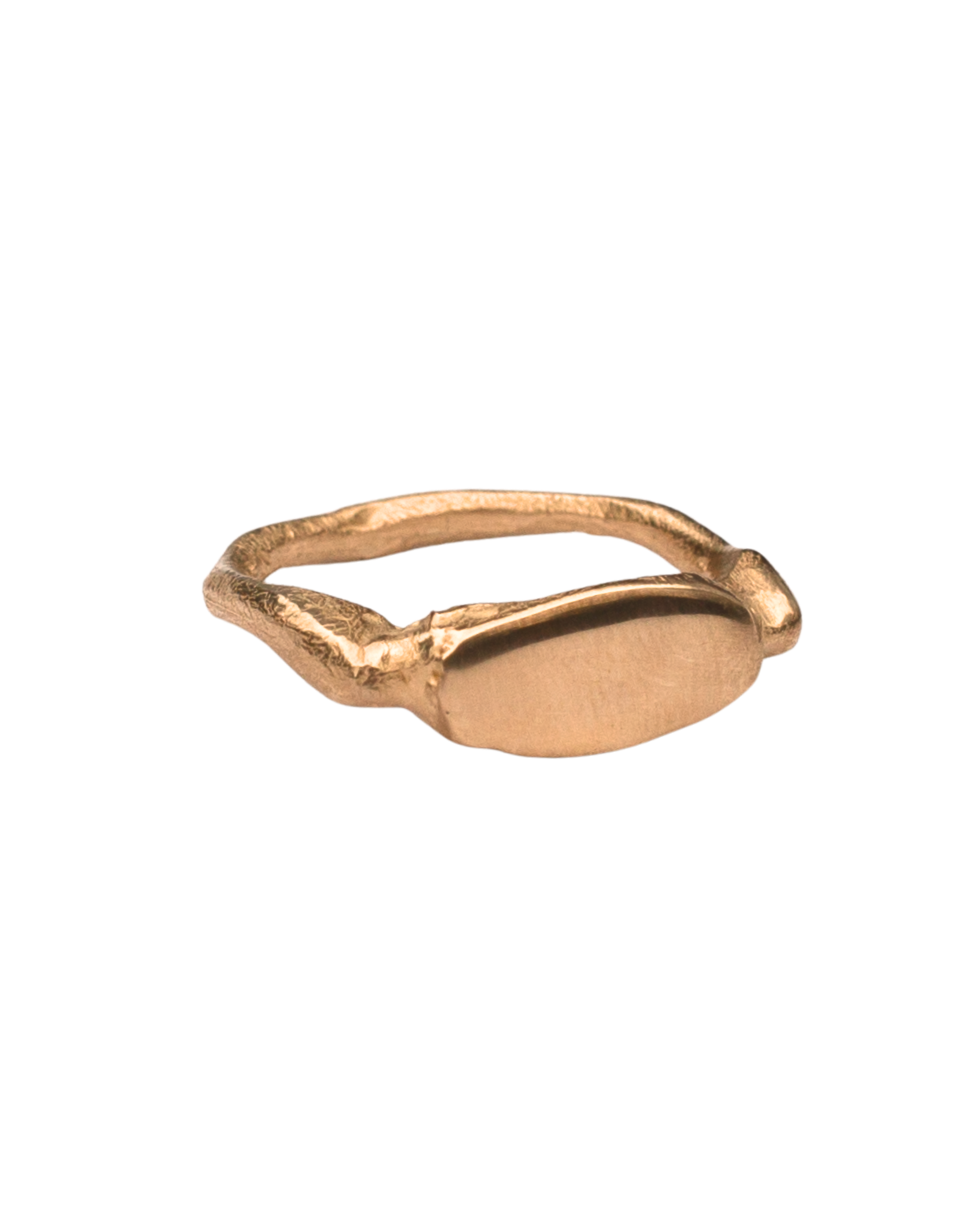 MAEVA Signet Ring in 14K Yellow Fairmined Gold