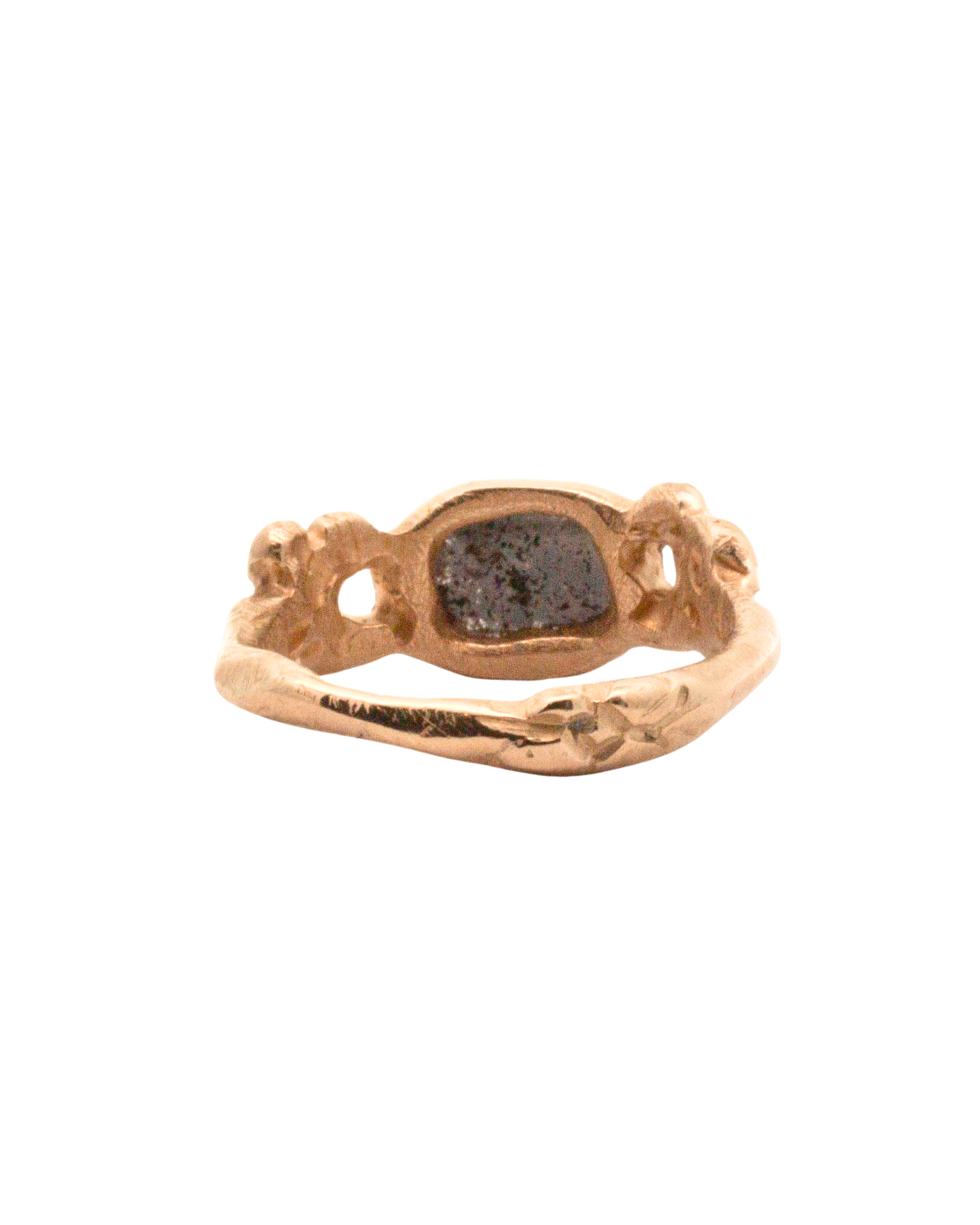 No. 71 OOAK Ring Displayed on White Background