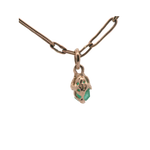 OOAK No. 68 PEEKABOO Emerald Charm