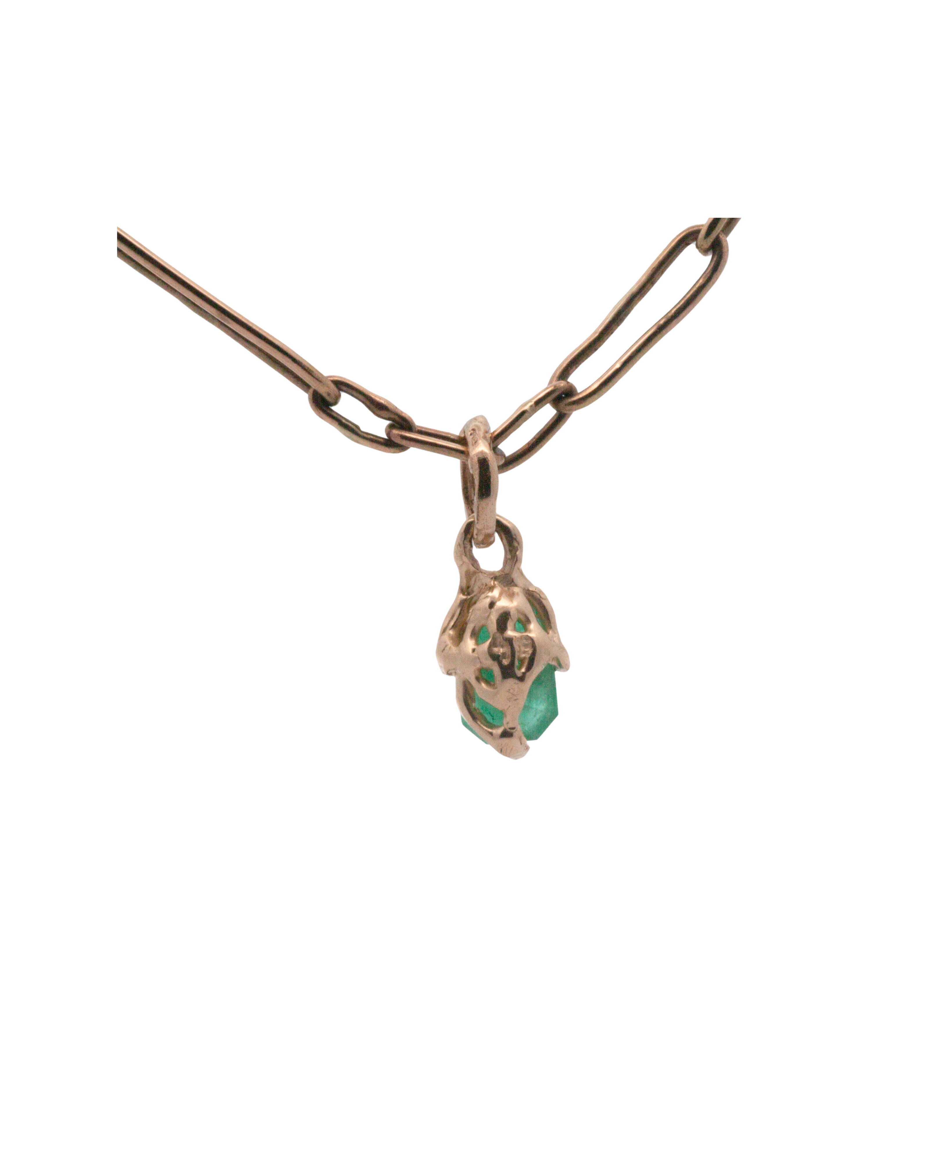 OOAK No. 68 PEEKABOO Emerald Charm