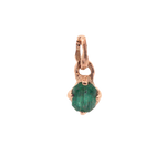 OOAK No. 69 Emerald Charm in 14K Yellow Fairmined Gold