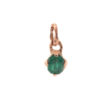 OOAK No. 69 Emerald Charm in 14K Yellow Fairmined Gold