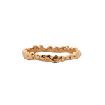 SIGGE Petite Crown Stacker Ring in 14K Yellow Fairmined Gold