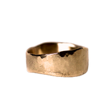 SIGR WATER Medium Band Ring in 14K Yellow Fairmined Gold