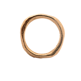 Side View of MADRONE Stacker Ring Highlighting Organic Design