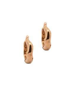 TILDA Huggie Hoop Earrings in 14K Yellow Fairmined Gold