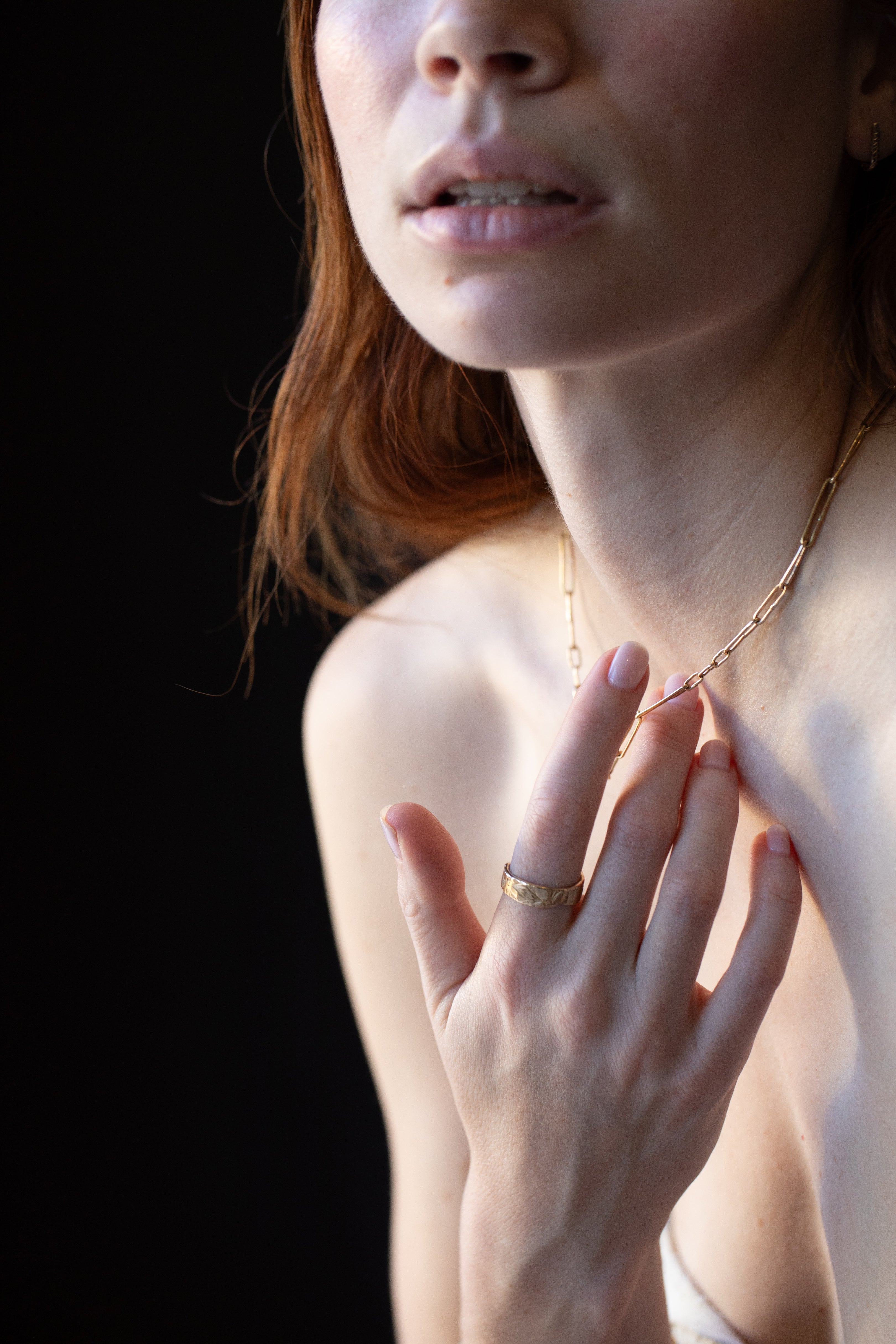 WESTERN FLORAL Ring Paired with Other Siri Hansdotter Jewelry