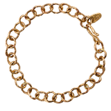 XOIE Link Bracelet in 14K Yellow Fairmined Gold