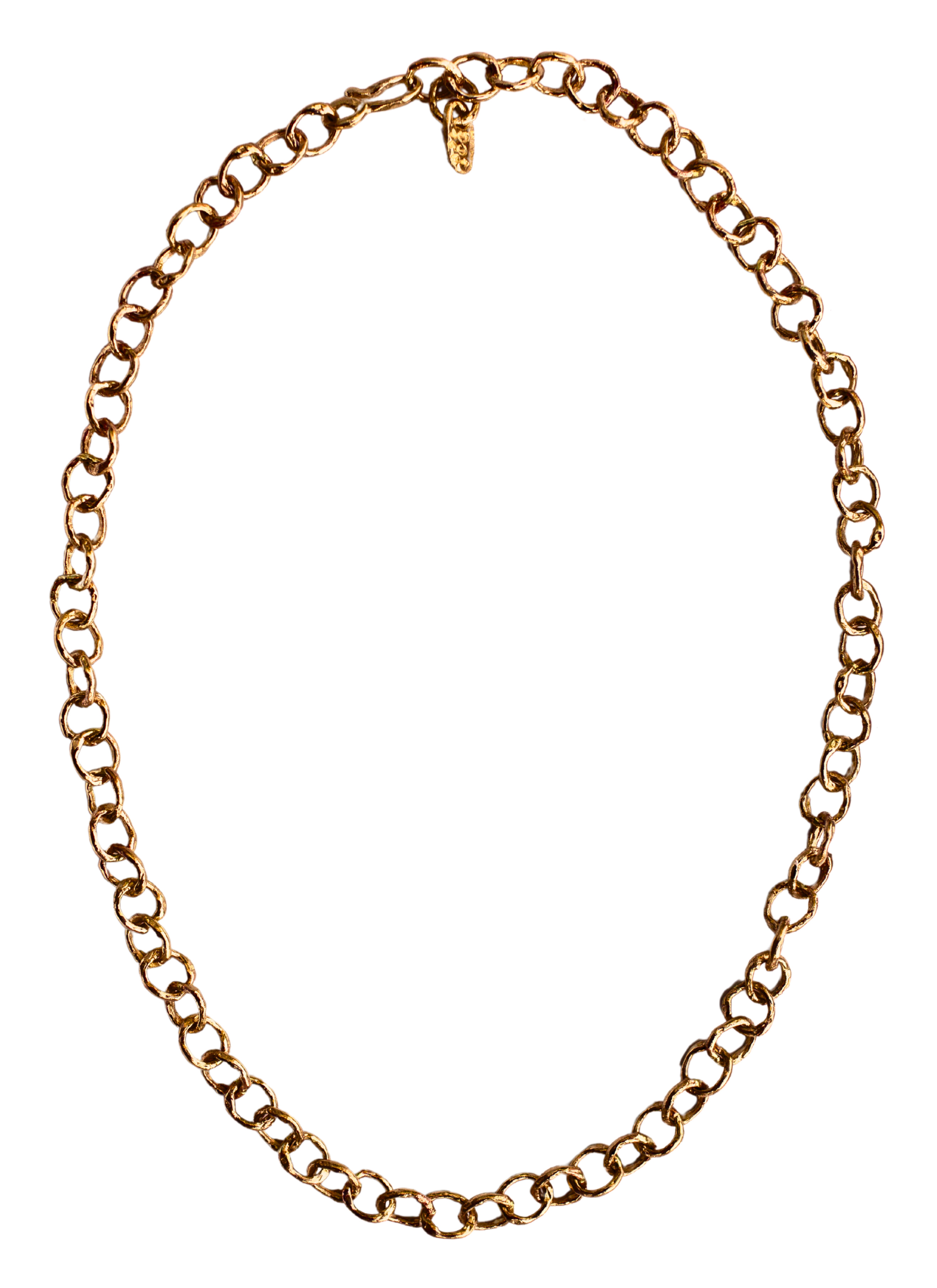 XOIE Link Necklace in 14K Yellow Fairmined Gold