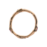 EINAR Stacking Ring + Rubies
