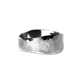 SIGR WATER Medium Band Ring - Sterling Silver