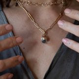 SPERO Pendant Aquamarine - Gold