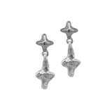 ARISTA Star Earrings - Silver