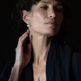 Left Hand - Mini Holding Charm - Sterling Silver