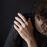 TWO RIVERS Wide Band Ring - Sterling Silver