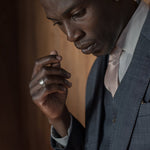 SIGR WATER Wide Band Ring Highlighting Wavy Edges