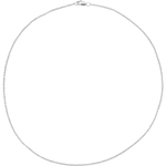 dainty sterling silver cable chain