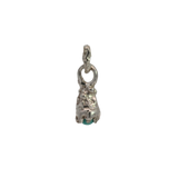 Mini SPERO Charm - Sterling Silver + Turquoise