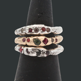 RAVEN Ring No.042618 - 14K Gold + Sapphire