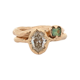 PETAL 1ct. Natural Diamond Engagement Ring 14K Fairmined Gold