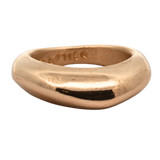 Artisan-Crafted GLENR Dome Ring Stack in Recycled Platinum

