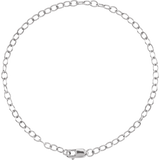 Sterling Silver Chains -  Bracelet and Necklace Options