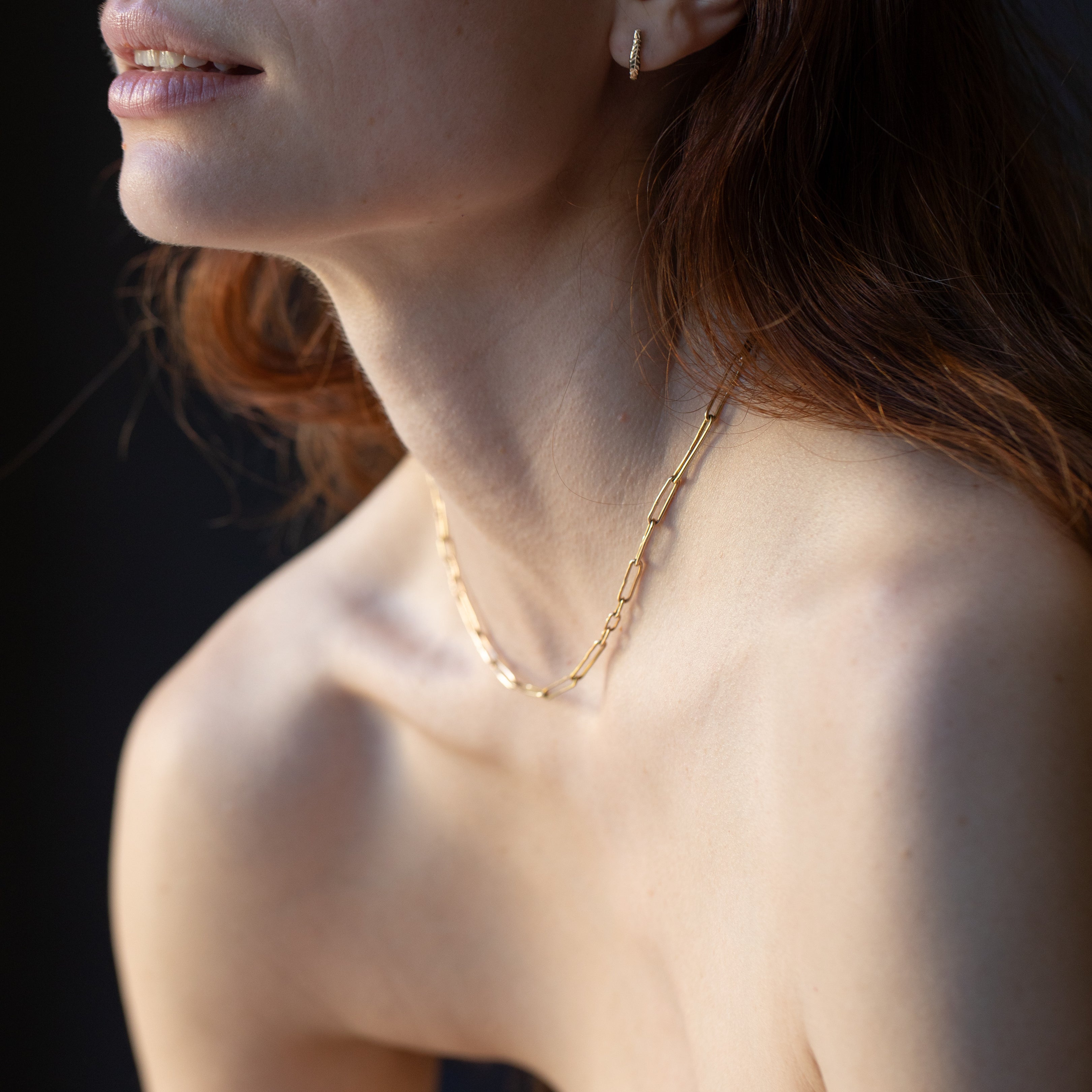 Crooked Fern Mini Hoop Earrings