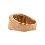 Detail of Scuffed Canvas on HANSI Signet Ring

