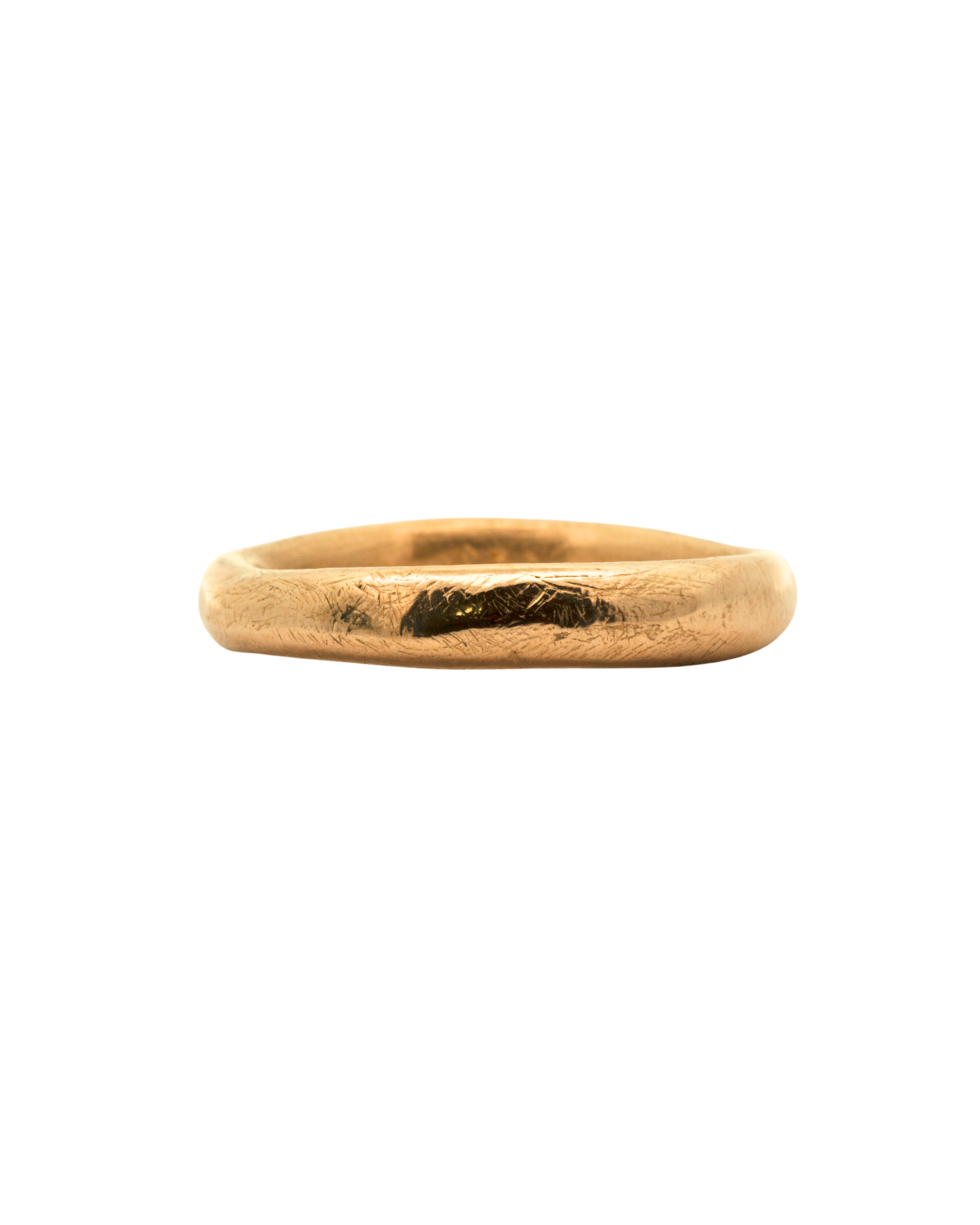 Detail of Scuffed Texture on MADRONE Heavy Ring