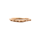 Dotted Madrone Ring in Fairmined Gold with Eight Tiny Dots