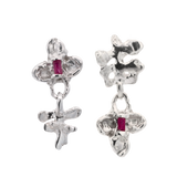 FRIKA Mismatch Earrings - Sterling Silver