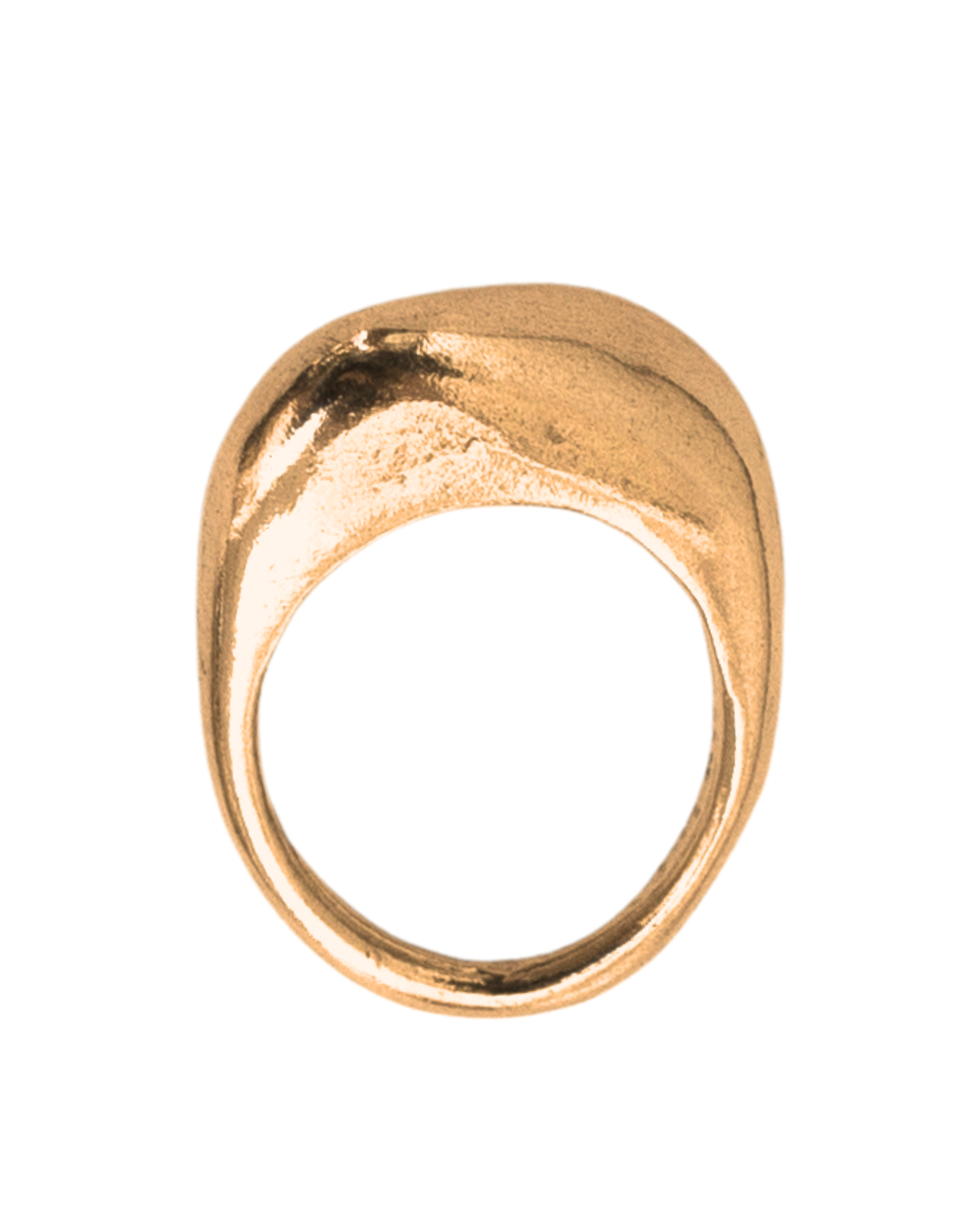 Fairmined gold jewelry GLENR Square Dome Ring