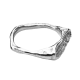 Silver - FRIKA Wide Stacker Ring